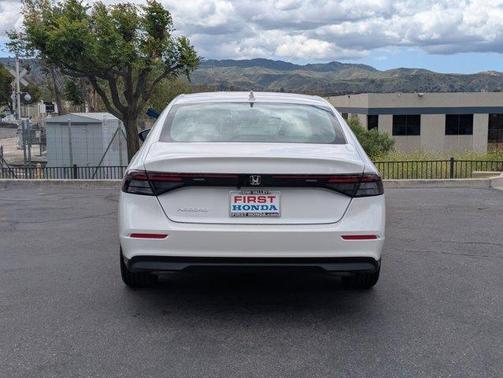 White 2026 Honda Accord LX