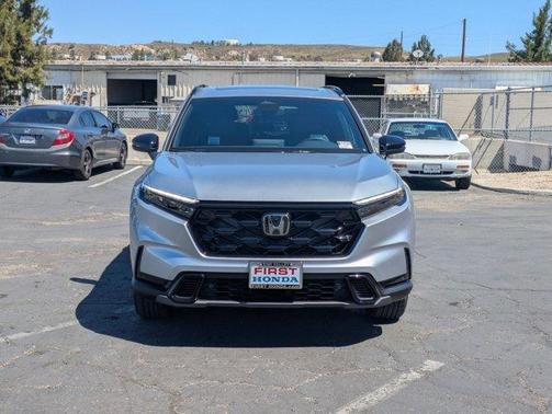 Silver 2026 Honda CR-V Hybrid Sport-L