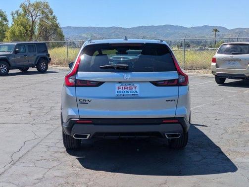 Silver 2026 Honda CR-V Hybrid Sport-L