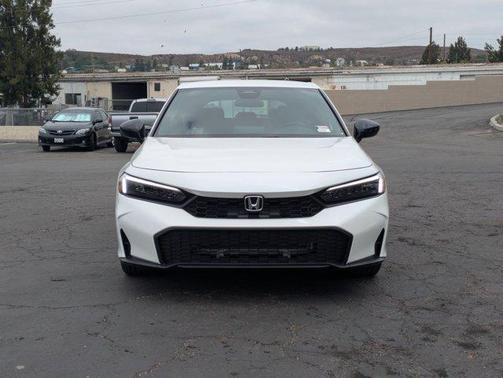 Platinum White 2026 Honda Civic Sport