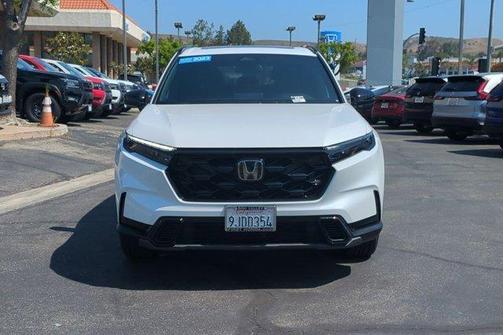 Platinum White Pearl 2024 Honda CR-V Hybrid Sport