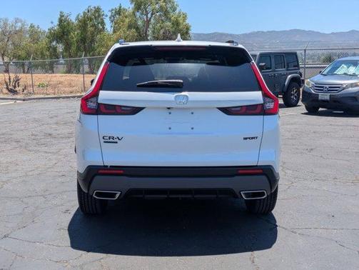 Platinum White 2026 Honda CR-V Hybrid Sport