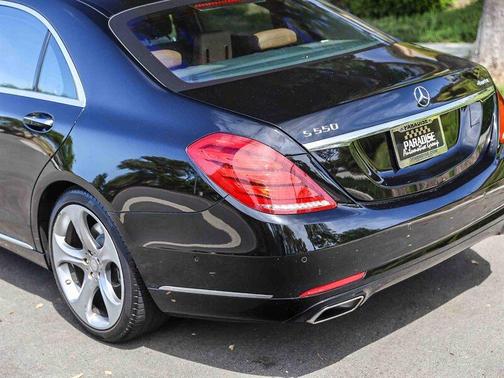 Jet Black 2016 Mercedes-Benz S-Class S 550 4MATIC