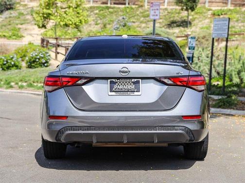 Gun Metallic 2021 Nissan Sentra SV