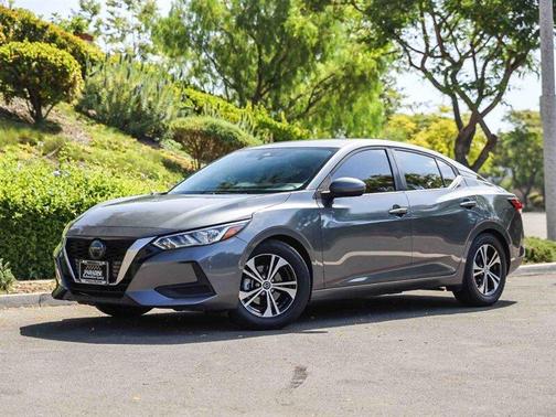 Gun Metallic 2021 Nissan Sentra SV