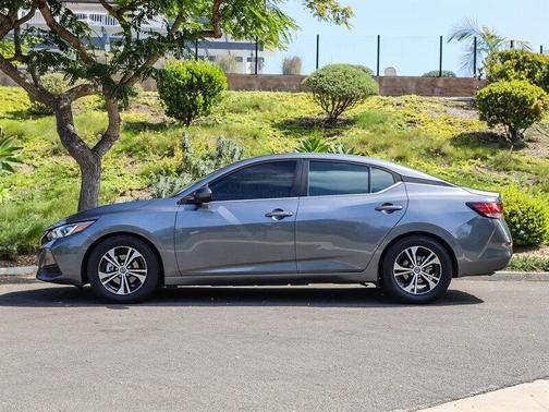 Gun Metallic 2021 Nissan Sentra SV