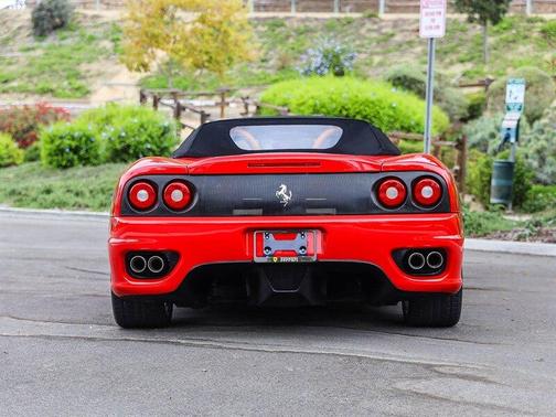 Rosso Corsa 2002 Ferrari 360 Spider