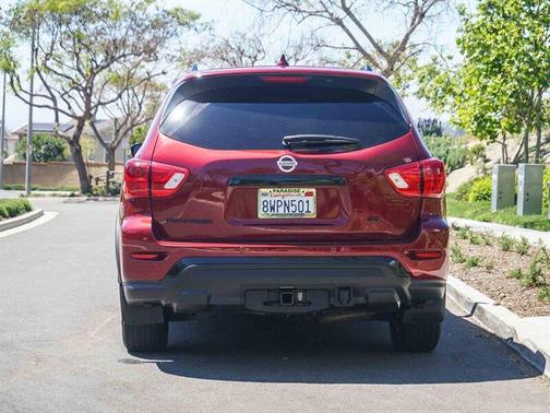 Scarlet Ember 2020 Nissan Pathfinder SV