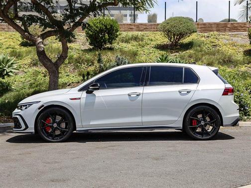 Opal White W / Black Roof 2024 Volkswagen Golf GTI 2.0T 380 S