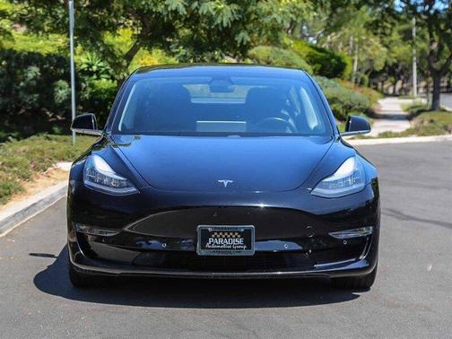 Black 2018 Tesla Model 3 Mid Range