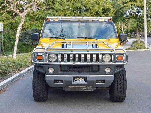 Yellow 2003 Hummer H2