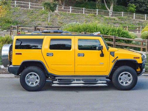 Yellow 2003 Hummer H2