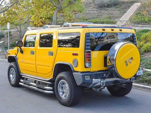 Yellow 2003 Hummer H2