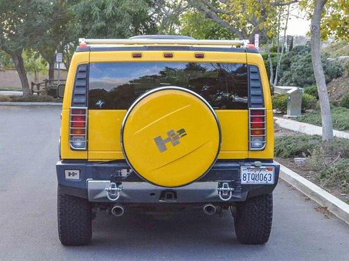 Yellow 2003 Hummer H2