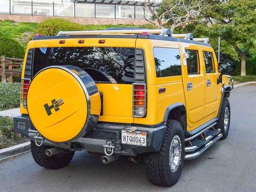Yellow 2003 Hummer H2