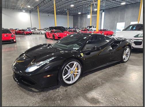 Black 2016 Ferrari 488 GTB Base