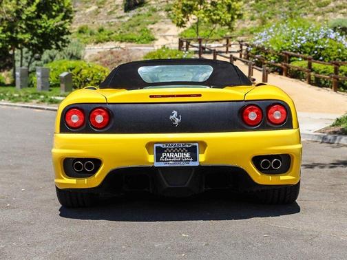 Giallo Modena 2001 Ferrari 360 Spider