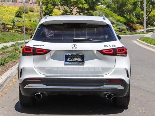 Polar White 2021 Mercedes-Benz AMG GLA 35 Base