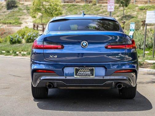 Phytonic Blue Metallic 2019 BMW X4 xDrive30i