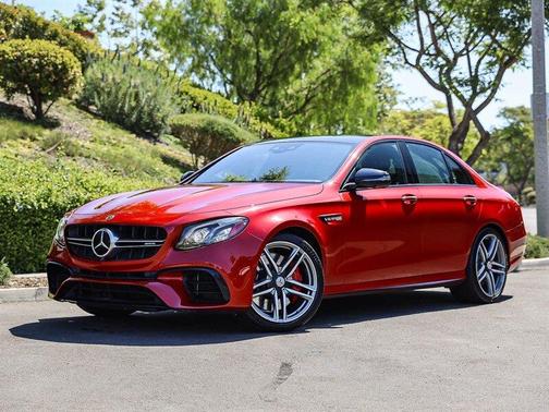 designo Cardinal Red Metallic 2019 Mercedes-Benz AMG E 63 S 4MATIC