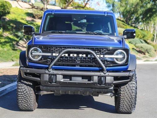 Blue 2021 Ford Bronco First Edition