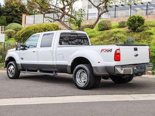 Oxford White / Sterling Grey 2013 Ford F-450 Lariat