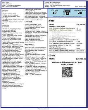 2003 Chevrolet Corvette Base