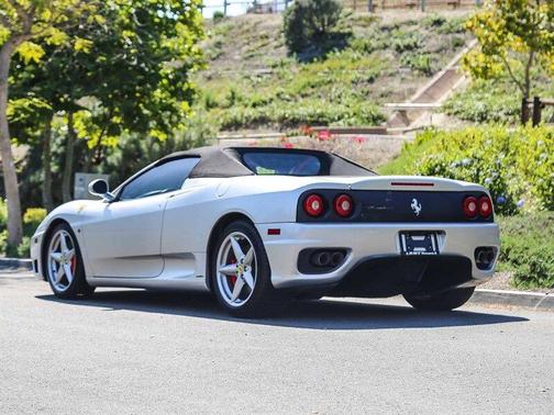 Gray 2004 Ferrari 360 Spider