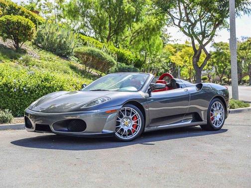 Gray 2005 Ferrari F430 Spider
