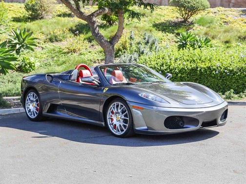 Gray 2005 Ferrari F430 Spider