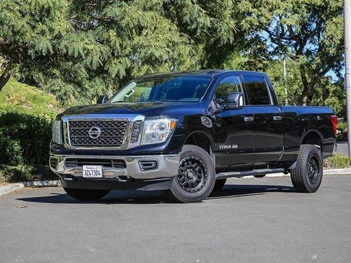 Magnetic Black 2017 Nissan Titan XD SV