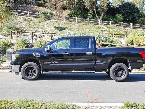 Magnetic Black 2017 Nissan Titan XD SV