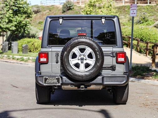 Gray 2020 Jeep Wrangler Sport