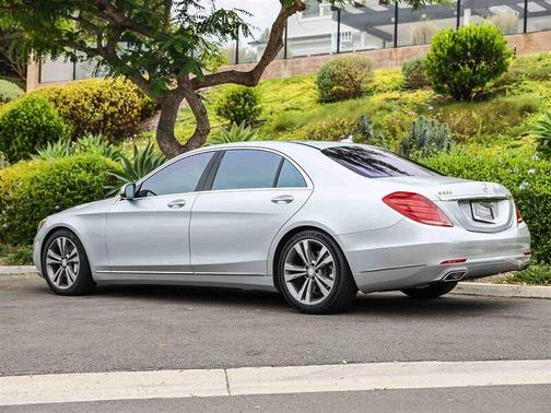 Silver 2016 Mercedes-Benz S-Class S 550