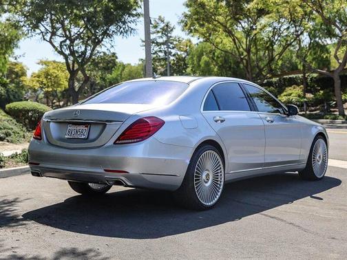 Silver 2016 Mercedes-Benz S-Class S 550