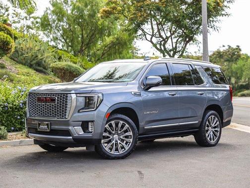 Satin Steel Metallic 2021 GMC Yukon Denali