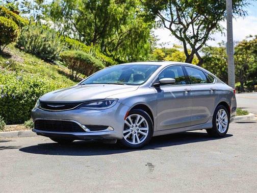 Billet Silver Clearcoat Metallic 2015 Chrysler 200 Limited