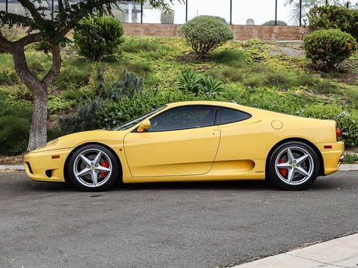 Yellow 2001 Ferrari 360 Modena