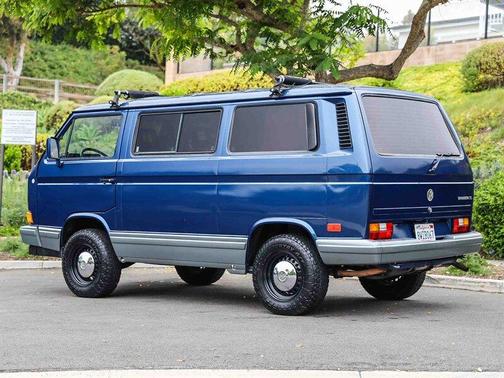 Blue 1988 Volkswagen Vanagon GL