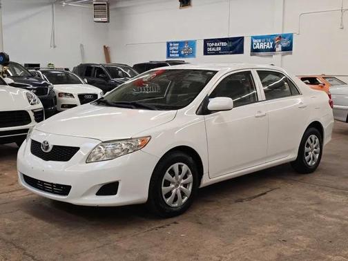 Super White 2010 Toyota Corolla LE