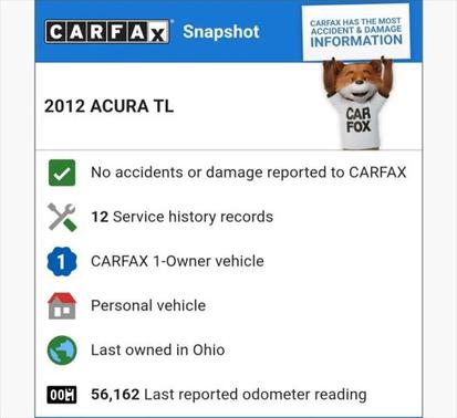 2012 Acura TL 3.5