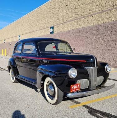Black 1941 Ford Deluxe Base