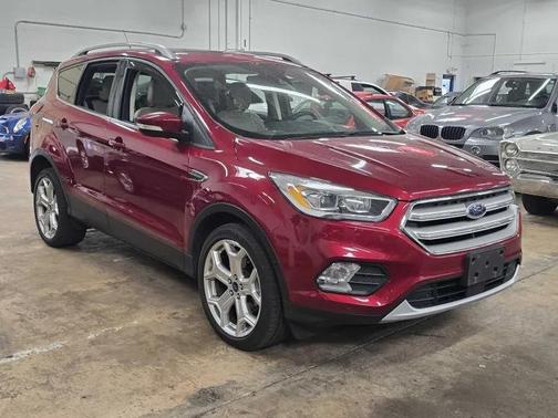 Ruby Red Metallic Tinted Clearcoat 2019 Ford Escape Titanium