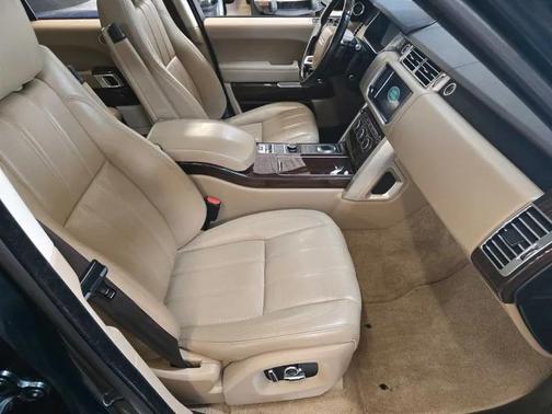 Black 2016 Land Rover Range Rover 3.0L Turbocharged Diesel HSE Td6