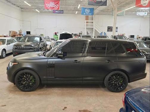 Black 2016 Land Rover Range Rover 3.0L Turbocharged Diesel HSE Td6