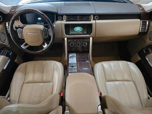 Black 2016 Land Rover Range Rover 3.0L Turbocharged Diesel HSE Td6