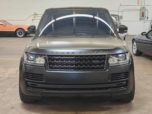 Black 2016 Land Rover Range Rover 3.0L Turbocharged Diesel HSE Td6