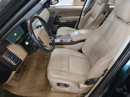 Black 2016 Land Rover Range Rover 3.0L Turbocharged Diesel HSE Td6