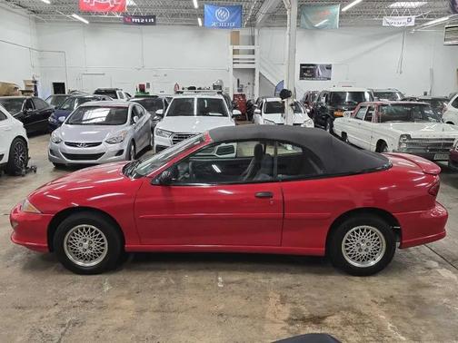 Bright Red 1999 Chevrolet Cavalier Base