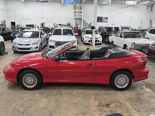 Bright Red 1999 Chevrolet Cavalier Base